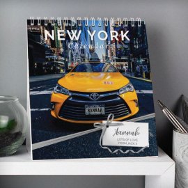 (image for) Personalised New York Desk Calendar