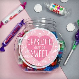 (image for) Personalised You're So Sweet, Sweet Jar
