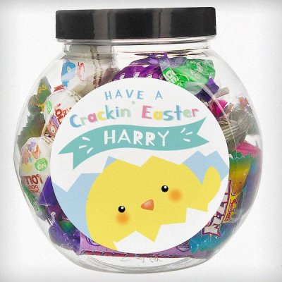 (image for) Personalised Have A Cracking Easter Sweets Jar