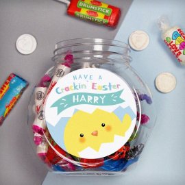 (image for) Personalised Have A Cracking Easter Sweets Jar