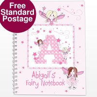 (image for) Personalised Fairy - A5 Notebook