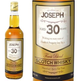 (image for) Personalised Age Whisky with Gift Box