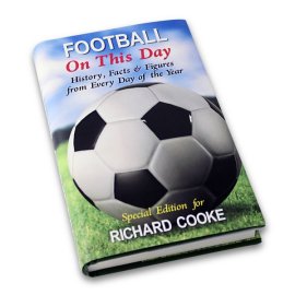 (image for) Personalised Football On This Day Book