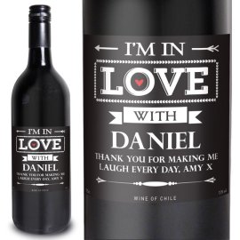 (image for) Personalised In Love With Red Wine