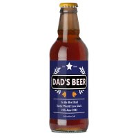 (image for) Personalised Blue Wheat Beer