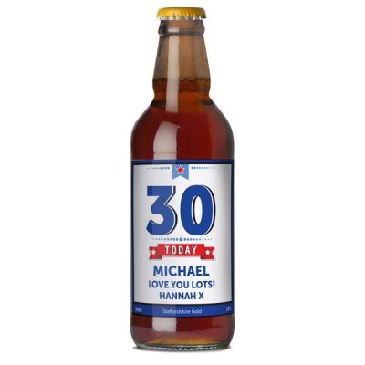 (image for) Personalised Birthday Star Beer