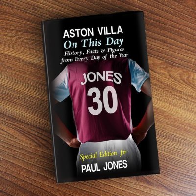 (image for) Personalised Aston Villa on this Day Book