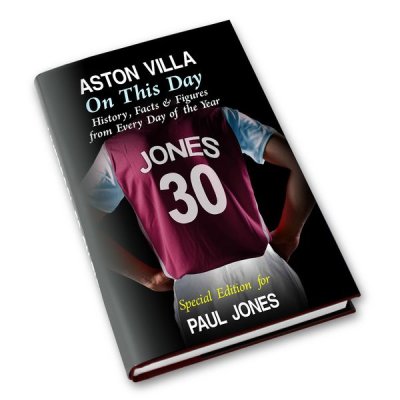(image for) Personalised Aston Villa on this Day Book