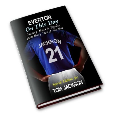 (image for) Personalised Everton on this Day Book