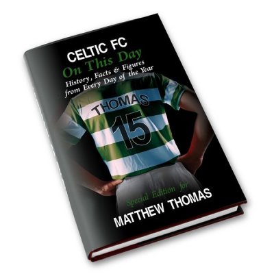 (image for) Personalised Celtic on this Day Book