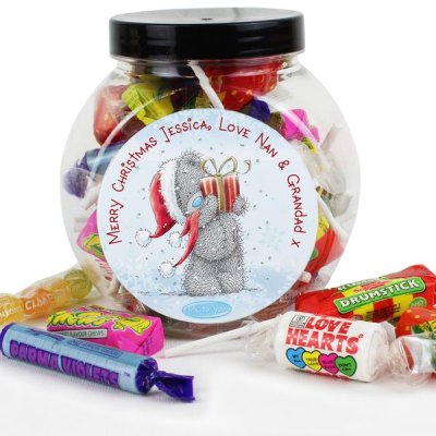 (image for) Personalised Me To You Christmas Sweet Jar