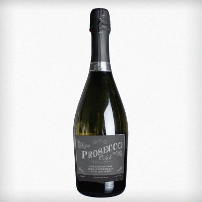 (image for) Personalised 'Prosecco O'Clock' Bottle of Prosecco