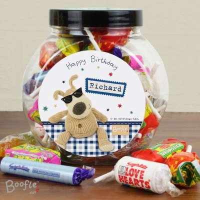 (image for) Personalised Boofle Stars Sweet Jar