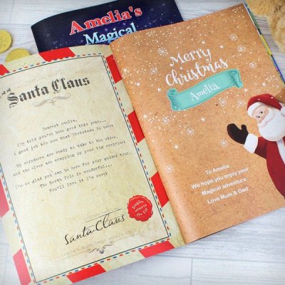 (image for) Personalised Magical Christmas Adventure Story Book