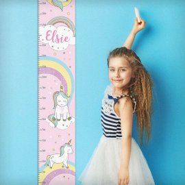 (image for) Personalised Baby Unicorn Height Chart