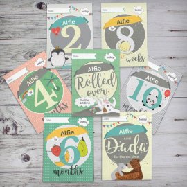 (image for) Personalised Baby Cards: For Milestone Moments