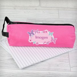 (image for) Personalised Butterfly Pencil Case