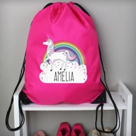 (image for) Personalised Unicorn Pink Kit Bag