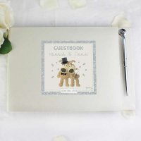 (image for) Personalised Boofle Wedding Guest Book & Pen