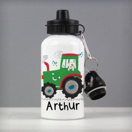 (image for) Personalised Tractor Drinks Bottle