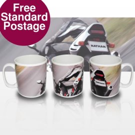 (image for) Personalised Motorbike Mug