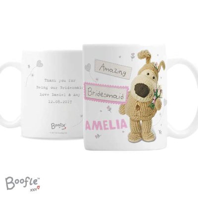 (image for) Personalised Boofle Female Wedding Mug