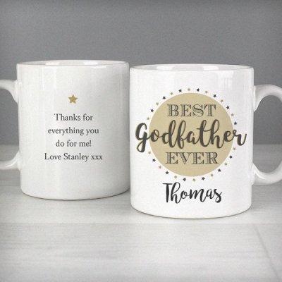(image for) Personalised Best Godfather Mug