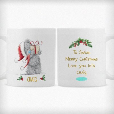 (image for) Personalised Me to You Christmas Couple's Mug Set