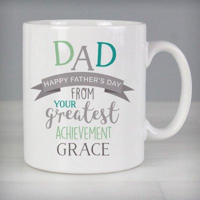 (image for) Personalised 'Dad's Greatest Achievement' Mug