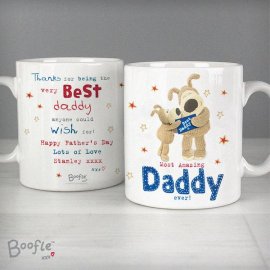 (image for) Personalised Boofle Most Amazing Daddy Mug