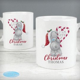 (image for) Personalised Me To You 'With Love At Christmas' Couples Mug Set