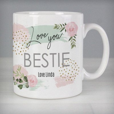 (image for) Personalised Abstract Rose Mug