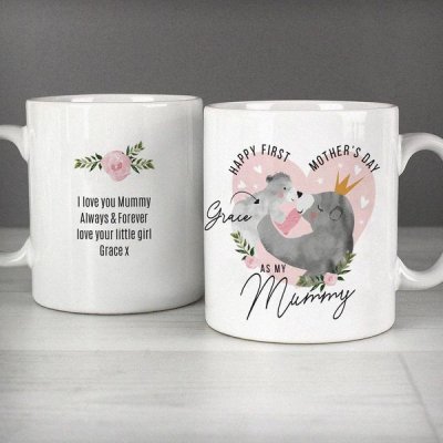 (image for) Personalised 1st Mother's Day Mama Bear Mug