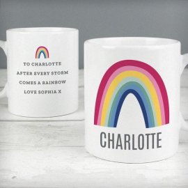 (image for) Personalised Rainbow Mug