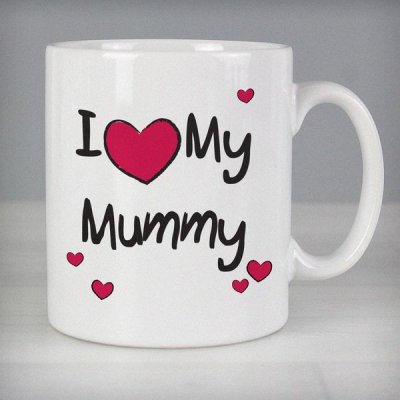 (image for) Personalised 'I Heart My...' Slim Mug