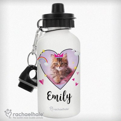 (image for) Personalised Rachael Hale Cute Cat Drinks Bottle