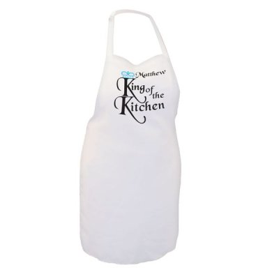 (image for) Personalised King of the Kitchen Apron