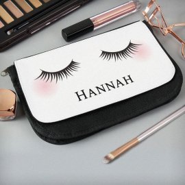(image for) Personalised Eyelashes Make Up Bag