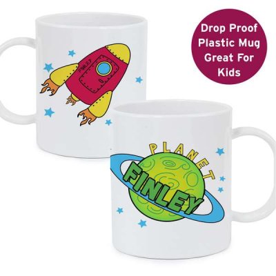 (image for) Personalised Space Plastic Cup