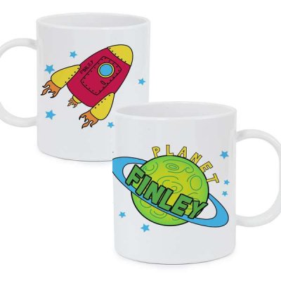(image for) Personalised Space Plastic Cup