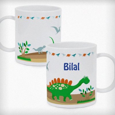 (image for) Personalised Dinosaur Plastic Mug