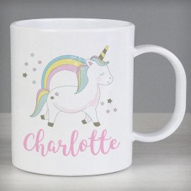 (image for) Personalised Baby Unicorn Plastic Mug
