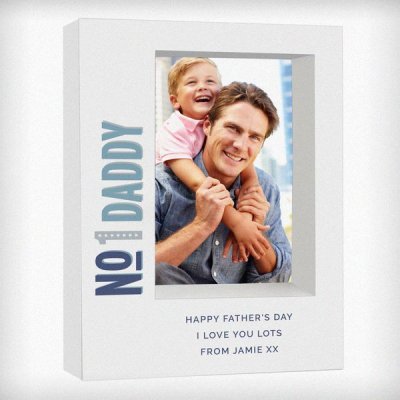 (image for) Personalised No.1 5x7 Box Photo Frame