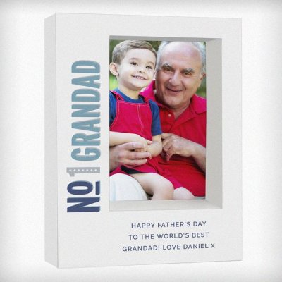 (image for) Personalised No.1 5x7 Box Photo Frame