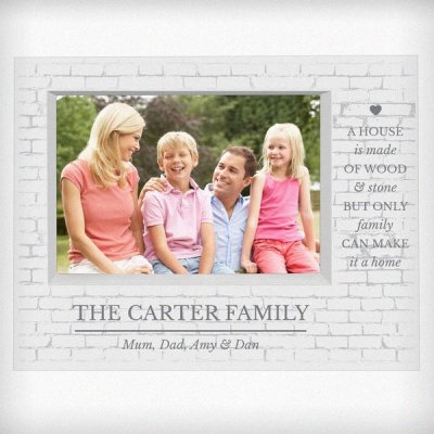 (image for) Personalised Family 7x5 Box Photo Frame