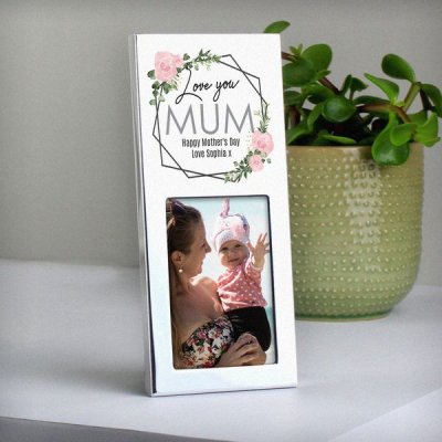 (image for) Personalised Abstract Rose 3x2 Photo Frame