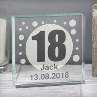 (image for) Personalised Spots Age Large Crystal Token