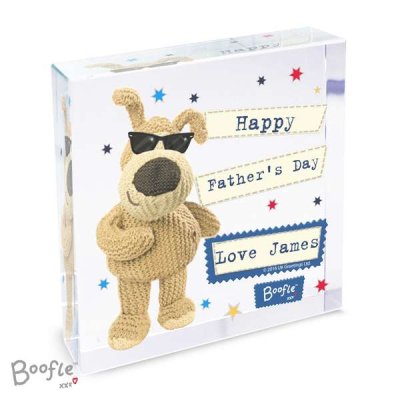 (image for) Personalised Boofle Stars Large Crystal Token