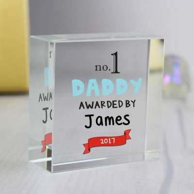 (image for) Personalised no.1 Awarded By Large Crystal Token