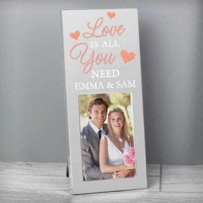 (image for) Personalised 'Love is All You Need' 2x3 Photo Frame